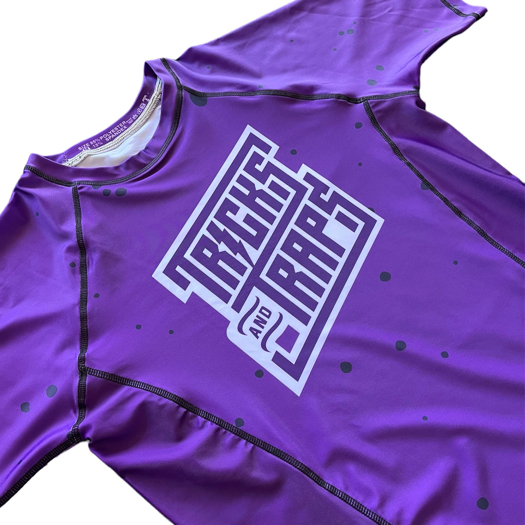 Lobster Roll Rashguard - Purple