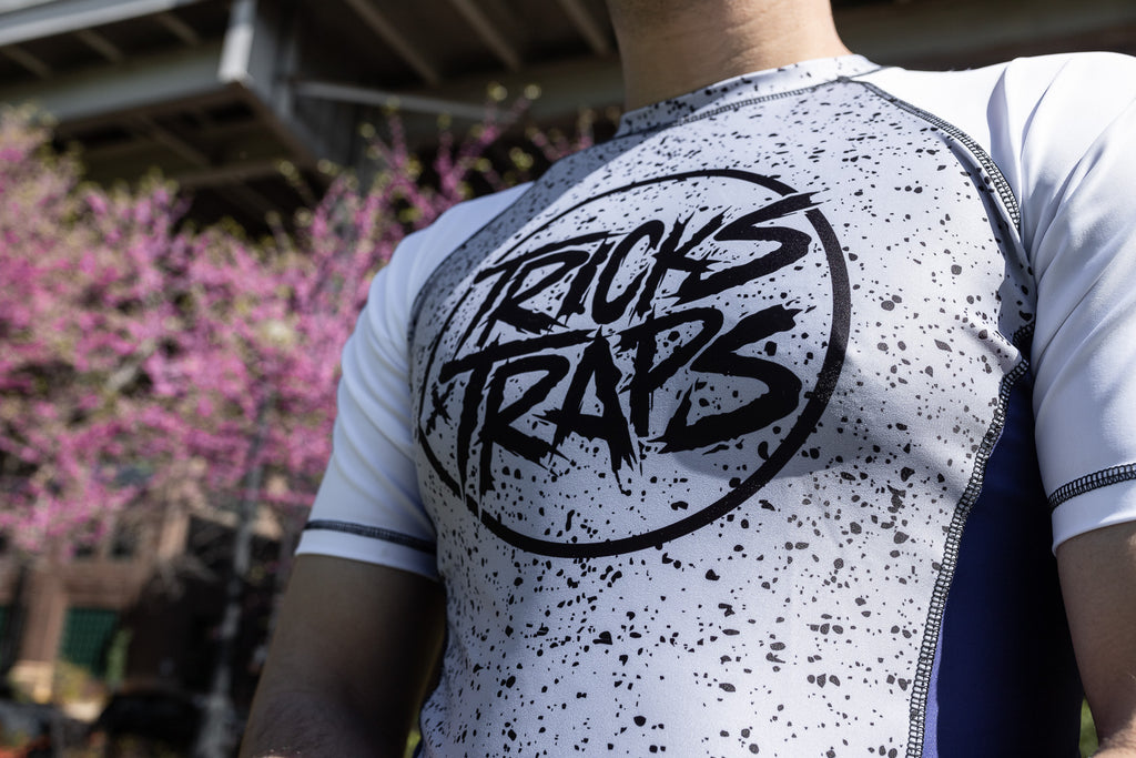 Tricks and Traps - Asphalt SS Rash Guard
