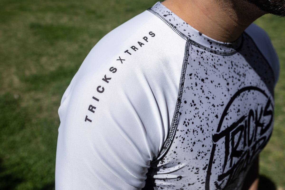 Tricks and Traps - Asphalt SS Rash Guard