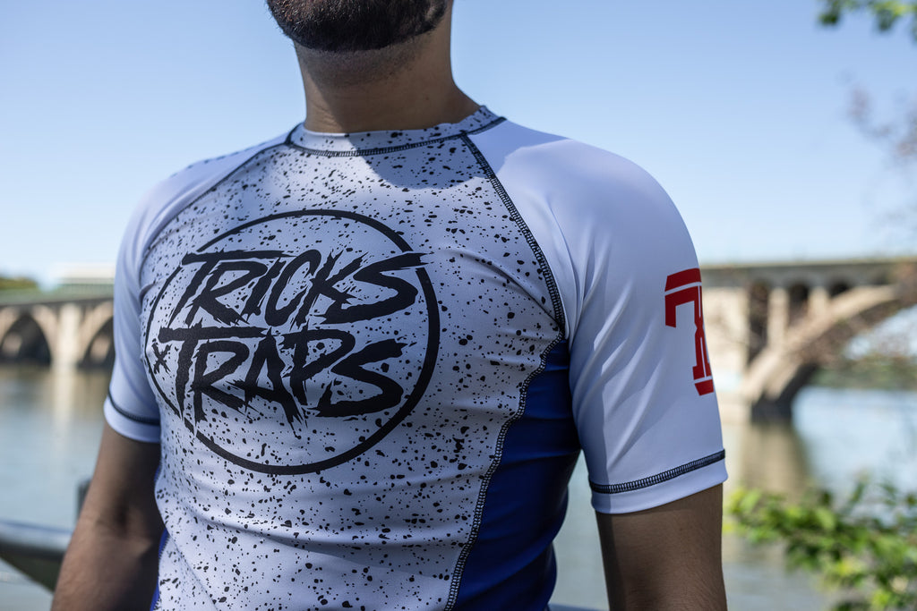 Tricks and Traps - Asphalt SS Rash Guard