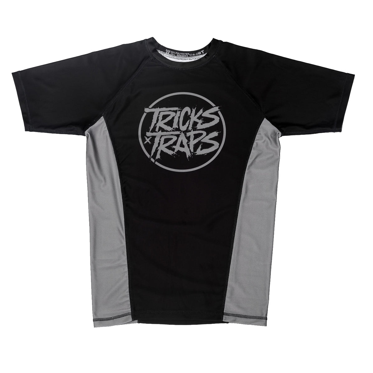 Short sleeve Tricks and Traps jiu jitsu rash guard