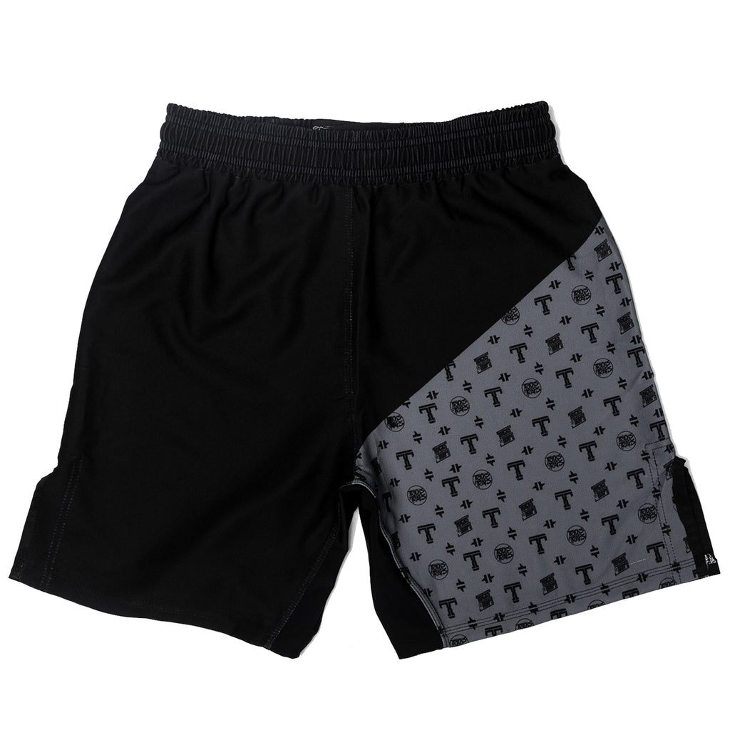 Tricks and Traps grappling shorts. For jiu jitsu or MMA.