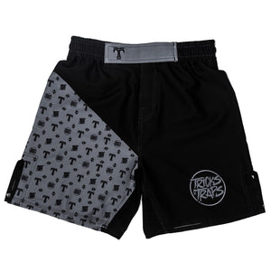Tricks and Traps jiu jitsu shorts. For no-gi grappling or MMA.