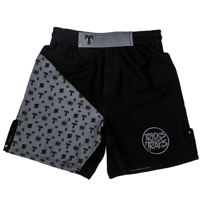 Tricks and Traps jiu jitsu shorts. For no-gi grappling or MMA.