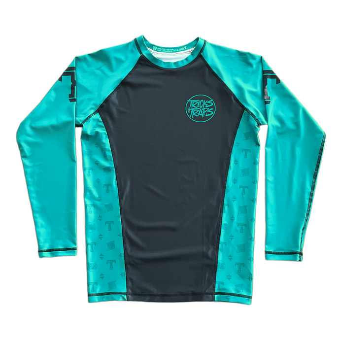 Tricks and Traps Broccoli Long Sleeve BJJ Rashguard