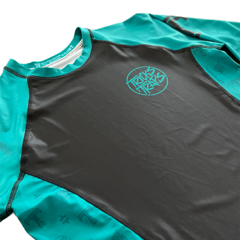 Tricks and Traps Broccoli Long Sleeve BJJ Rashguard