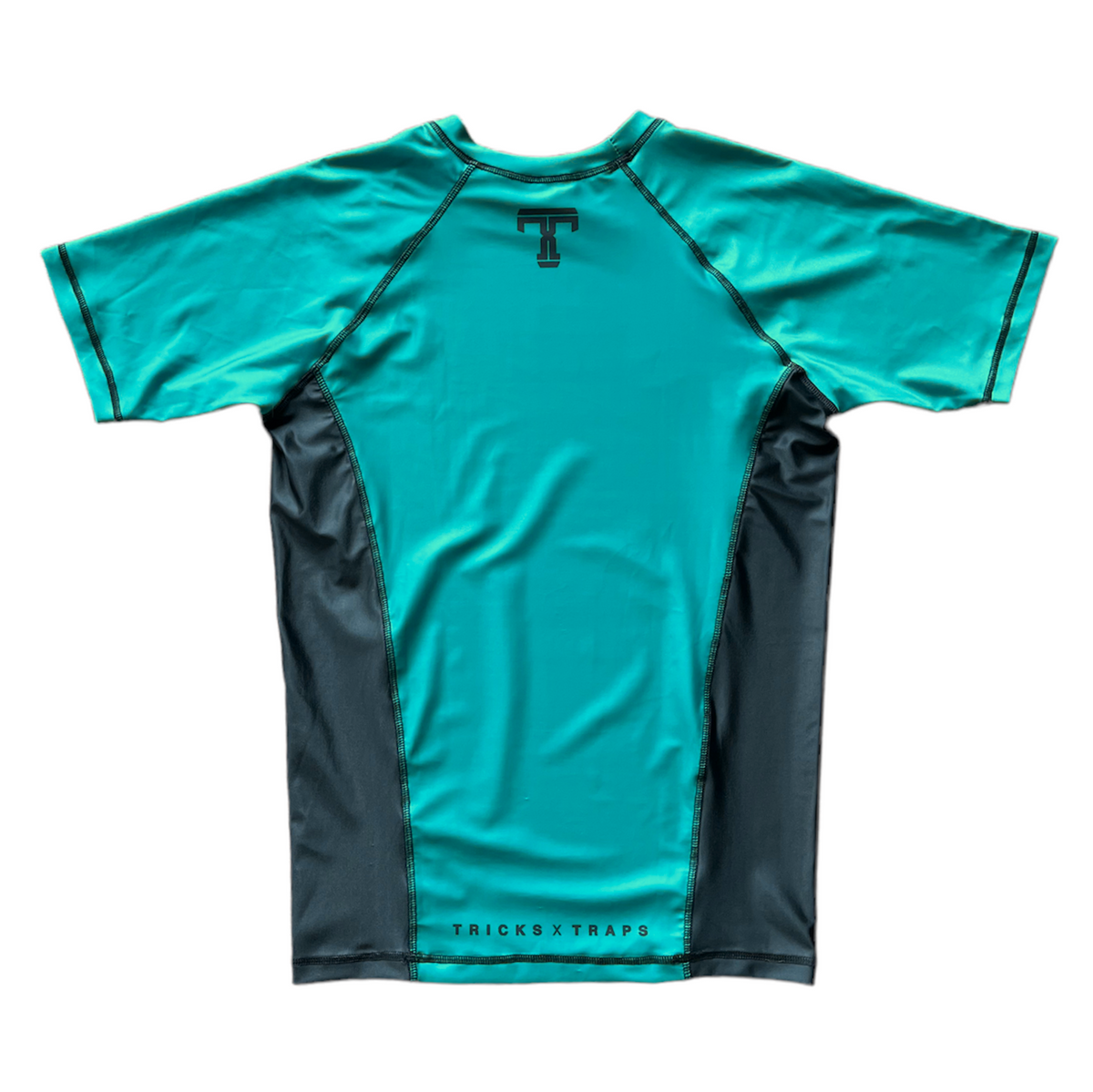Tricks and Traps Broccoli Short Sleeve BJJ Rashguard V1